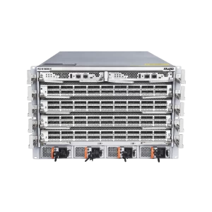RG-N18006-X Data Center Modular Core RUIJIE Switch with Four Line Card Slots and 10GE/40GE/100GE/200GE/400GE Line Cards