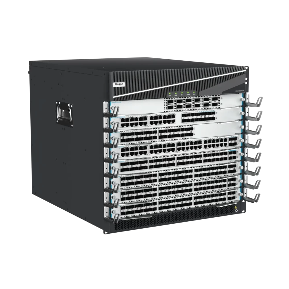 RG-N18010-E High-density Large-buffer RUIJIE Core Switch for Cloud Architecture Network