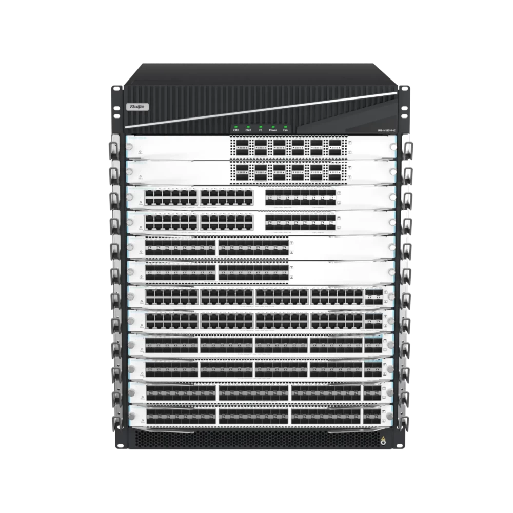 RG-N18014-E High-density Large-buffer RUIJIE Core Switch for Cloud Architecture Network