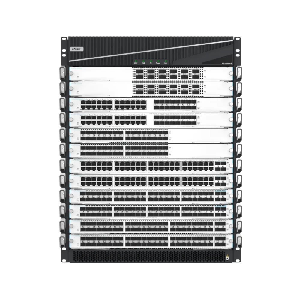 RG-N18014-E High-density Large-buffer RUIJIE Core Switch for Cloud Architecture Network