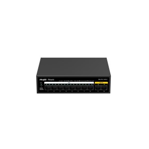 RG-ES110F-P, 10-Port 10/100 Mbps RUIJIE Unmanaged PoE Switch