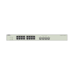 RG-NBS3300-16MG4XS-HP, 16-Port Muti-Gigabit RUIJIE Layer 2 Managed Switch with 4 x PoE++ Ports, 12 x PoE+ Ports, and 4 x SFP+ Uplink Ports