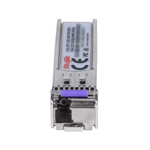 2.5G-SFP-LX03-SM1550-BIDI-I 2.5G BiDi RUIJIE  SFP 1550nm-TX/1310nm-RX 3-km DOM Simplex LC SMF Transceiver Module